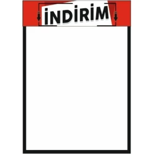 Market Indirim Afişi 80 gr 1. Hamur