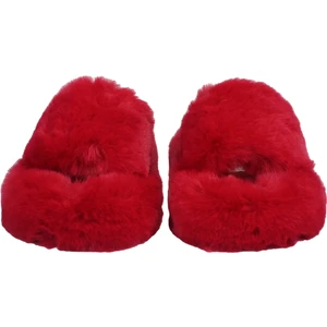 SİA ÇANTA EVA COMFORTLİNE KAYDIRMAZ TABAN KÜRKLÜ ÇEYİZ TERLİK ÜŞÜMEYEN AYAKLAR TÜYLÜ KADIN TERLİK