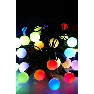 6 Metre 40 Ledli Rgb Top LED Kendiliğinden Animasyonlu Dekoratif LED Işık Yılbaşı Süsü