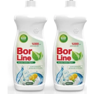 Bor  Bor Katkılı 650 ml Bulaşık Deterjanı (2 Adet)