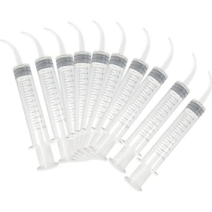 10'lu 12 ml Plastik Diş Sulama Şırıngası (Yurt Dışından)