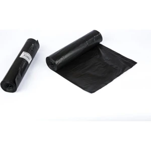 Siyah Endüstriyel Çöp Poşeti Jumbo Boy 10 Adet 80X110 cm