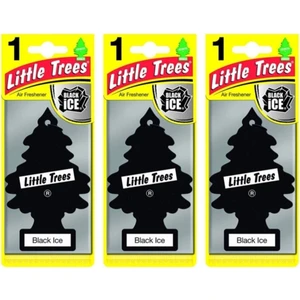 Little Trees Little Treens Little Trees 3'lü Black Ice Asma Oto Kokusu