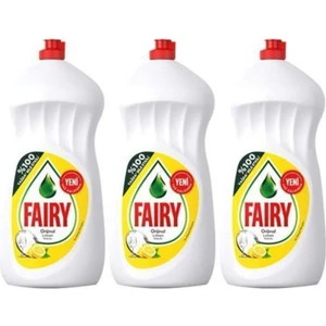 Sıvı Deterjan Limon 1500 ml X3 Adet