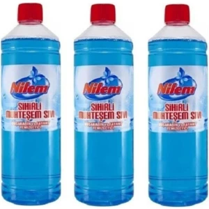Sihirli Yüzey ve Fayans Temizleyici 1 L 3 Adet Nilem Sihirli Muhteşem