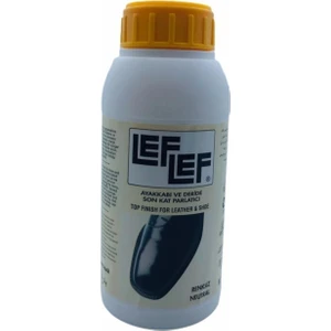 Leflef Son Kat Deri Parlatıcı (Deri Sütü) 500 ml 1 Adet (Leathercraft, Deri Hobi) Nat