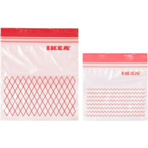 Kırmızı Istad Kilitlenebilir Buzdolabı Poşet