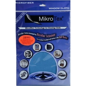 (4 Adet) Mikrofiber Cam Bezi Mavi 40 x 50 C