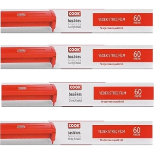 Bas&kes Yedek Streç Film 60 m * 4 Adet