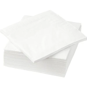 IKEA Fantastısk 24X24 cm 3 Katlı Beyaz Peçete 50 Adet Yüksek Emiş Gücü
