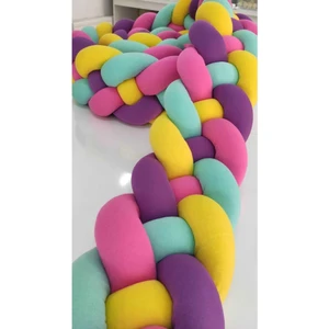 Meleğin Işıklı Topları Örgü Korumalık 420 cm 4Lü Örgü