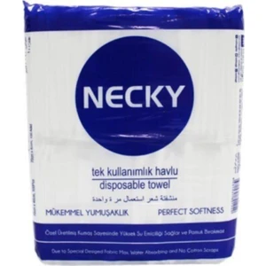 Necky Tek Kullanımlık Havlu Tekli Paket 100'LÜ
