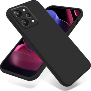 Xiaomi Redmi 12 Kılıf Kamera Korumalı Içi Kadife Lansman Silikon Kapak