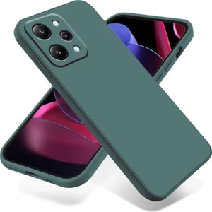 Xiaomi Redmi 12 Kılıf Kamera Korumalı Içi Kadife Lansman Silikon Kapak