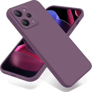 Xiaomi Redmi 12 Kılıf Kamera Korumalı Içi Kadife Lansman Silikon Kapak