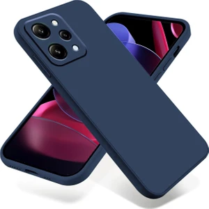 Xiaomi Redmi 12 Kılıf Kamera Korumalı Içi Kadife Lansman Silikon Kapak