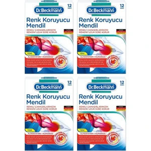 Dr.beckmann Dr Beckmann Renk Koruyucu Mendil 12LI x 4 Ade