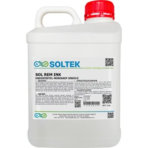 Soltek Kimya Mürekkep Boya  Sökücü Metal ve Alüminyum Yüzey - Sol Rem Ink 5 kg