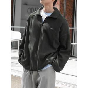 Genius Store Erkek Polar Oversize Sweatshirt Polar Sweatshirt