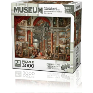 KS Games Picture Gallery With Views Of Modern Rome 3000 Parça Puzzle