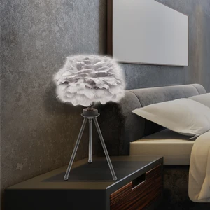 Belinay Siyah Abajur  Masa Lambası Modern Tasarım -Yatak Odası-Salon Abajur