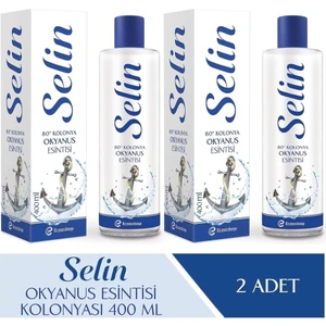 Parfümlü Kolonya Okyanus Esintisi 400 Ml 2'Li Set