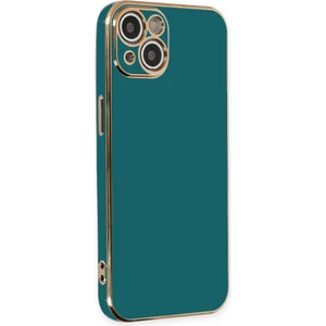 iPhone 15 Kılıf Luxury Seri Kamera Korumalı Silikon Kapak