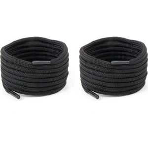 Yuvarlak Bot ve Ayakkabı Bağcığı 150 cm ( Siyah )