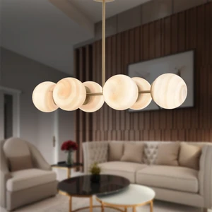 Erda 6lı Eskitme Avize Modern Mutfak Yemek Masası Üstü Yatak Odası Salon Avize
