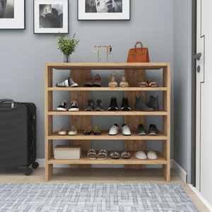 Sargel Raflı Modern Tasarım Ayakkabılık, Atlantik Çam - Sargel