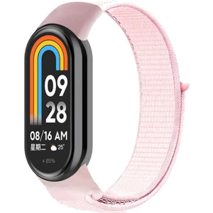 Xiaomi Mi Band 8 Mi Band 9 Uyumlu Woven Sport Loop Örgü Kordon Kayış