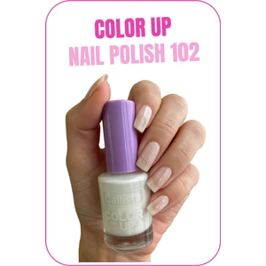 Color Up Oje 102 Coconut Juice Beyaz Vegan Formül 10 ml Uzun Süreli Etki