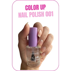 Color Up Nail Polish Oje 001 Clear Water - Şeffaf