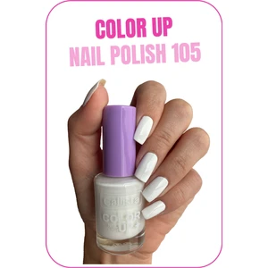 Color Up Nail Polish Oje 105 Limitless White - Beyaz