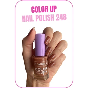 Color Up Nail Polish Oje 248 Double Espresso - Kahverengi