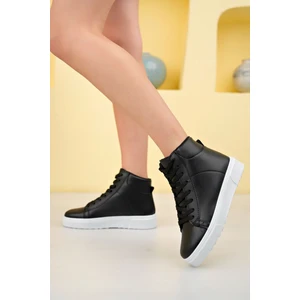 Carla Kadın Yarım Boğazlı Spor Sneaker Ayakkabı Carla-17-F