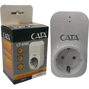 CT-9186 Tekli Akım Korumalı Priz