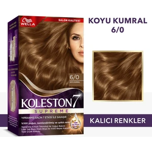 Wella Koleston Supreme Kit 6/0 Koyu Kumral