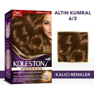 Wella Koleston Supreme Kit 6/3 Altın Kumral