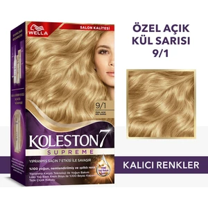 Wella Koleston Supreme Kit 9/1 Özel Açık Kül Sarısı