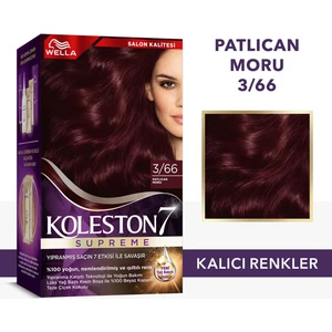 Wella Koleston Supreme Kit 3/66 Patlıcan Moru