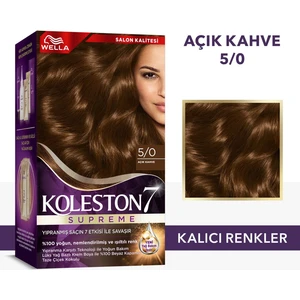 Wella Koleston Supreme Kit 5/0 Açık Kahve