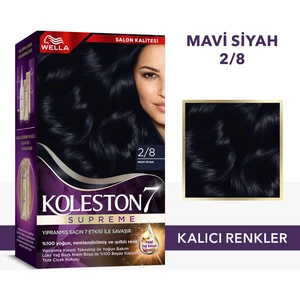 Wella Koleston Supreme Kit 2/8 Mavi Siyah