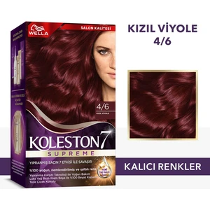 Wella Koleston Supreme Kit 4/6 Kızıl Viyole
