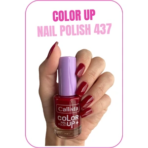 Callista Beauty Callista Color Up Nail Polish Oje 437 It's A Date  - Kırmızı