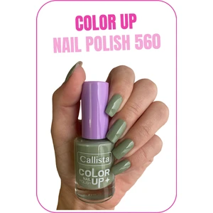 Color Up Nail Polish Oje 560 Olive Me - Gri