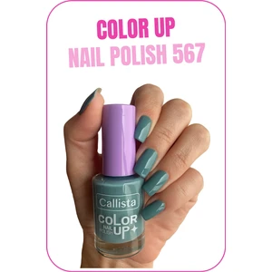 Color Up Nail Polish Oje 567 Mid Teal - Gri