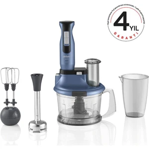 Multi Blender Seti Doğrama,çırpma,parçalama, Buz Kırma Güçlü 1500W Motor 4 Yıl Garanti Okyanus