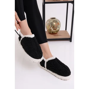 Pwr EB085 Kadın Peluş Kışlık Panduf Ev Ayakkabısı