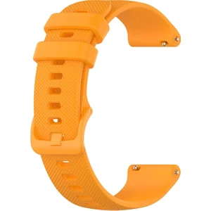 Garmin Forerunner 255S Kordon, Silicone Sport Band Hardal